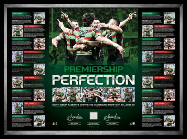 OUT OF STOCKRabbitohs 2014 Dual signed premiers lithograph