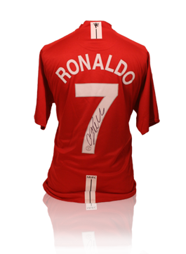 ronaldo manchester jersey