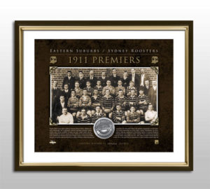 Eastern Suburbs/Sydney Roosters NRL Heritage Collection Premiership Medallion Prints