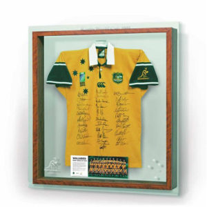 Wallabies 2003 World Cup signed limited jersey jersey