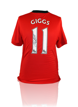 Ryan Giggs signed \u0026 Framed Man United 