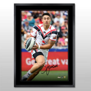 Shaun Johnson signed and framed lithograph