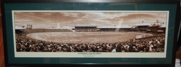 Australia South Africa 1931 Test Panoramic