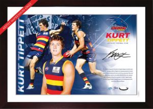 Kurt Tippett signed 2010 Adelaide Starshot