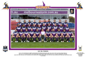 Storm 2007 Premiership team photo