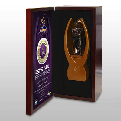 limited edition with COA Melbourne Storm 2012 Premiers Memorabilia frame 