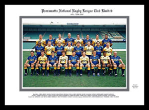Parramatta Eels 2004 Team photo framed
