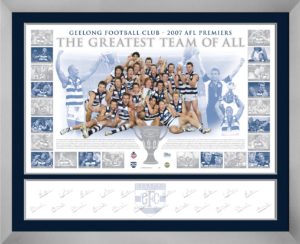 Geelong Team signed Panoramic