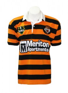 Balmain Tigers 1999  Retro jersey size medium