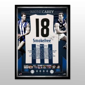 WAYNE CAREY SIGNED FRAMED GUERNSEY