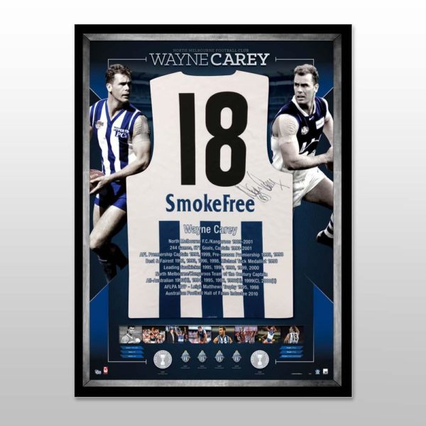 WAYNE CAREY SIGNED FRAMED GUERNSEY