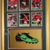 Memorabilia Framing - Cricket bats  Boxing Gloves and other Memorabilia Framing