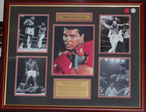 Muhummad Ali - Heavy weight champion of the world