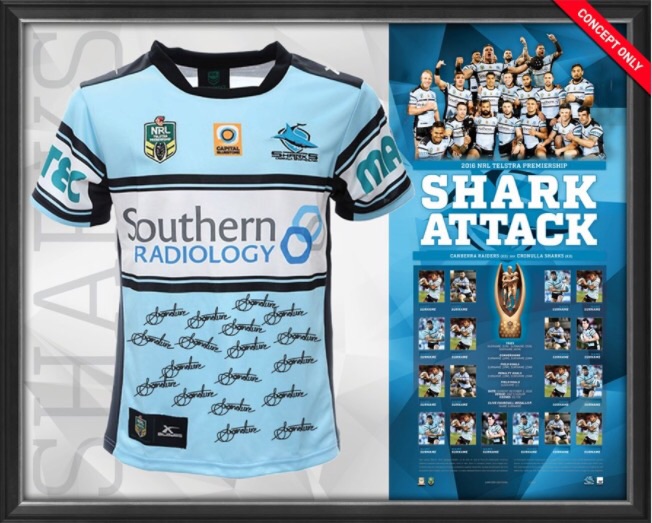 cronulla sharks 2016 jersey