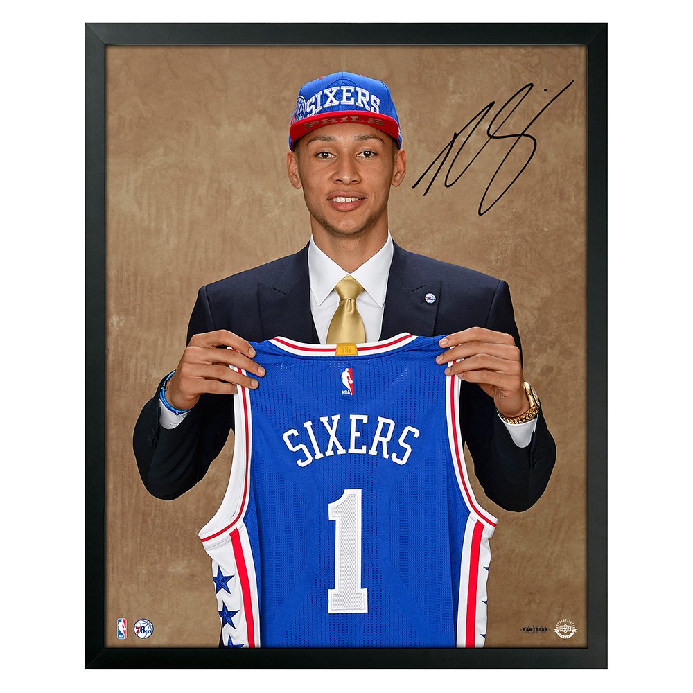 Ben Simmons Draft Day Signed Print 