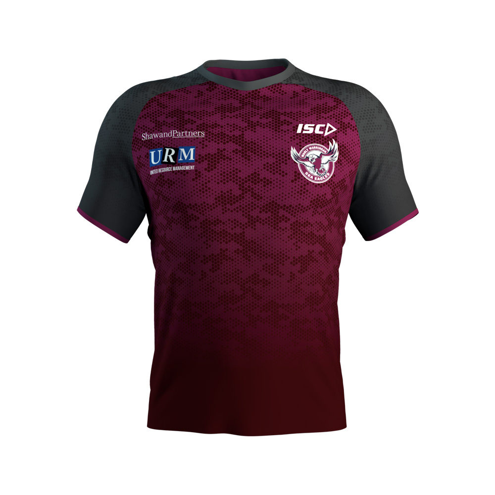 Manly Warringah Sea Eagles 2019 Men's Training T-Shirt - Pro Sports ...